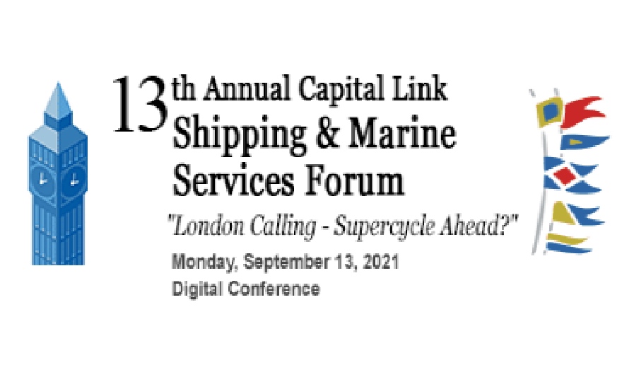 Capital Link 13th Annual Shipping & Marine Services Forum "London Calling - Supercycle Ahead?"